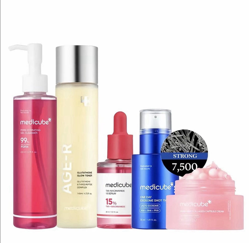 Medicube Aging Backwards 5-Piece Set | Full PDRN Skincare Routine